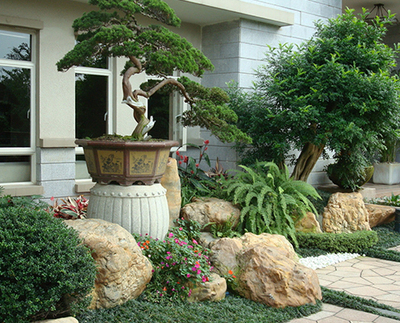 天河區公園一角